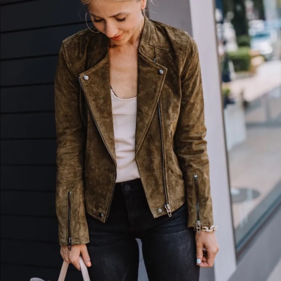 Blank NYC suede moto jacket - Picture 2 of 14